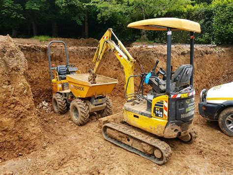 mini digger hire north east|mini digger hire with man.